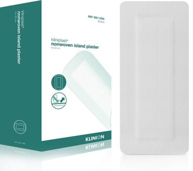 Bandasje Kliniplast nw m/pad vanntett 9x20cm