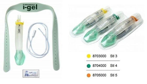 Tube I-Gel lungeredningspakke 30-60kg