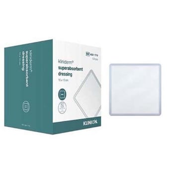 Bandasje superabs Kliniderm 10x20cm usteril