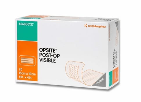Bandasje transp Opsite Post-Op Visible 15x10cm