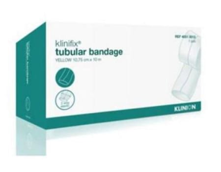 Fiksering Klinifix 2-way stretch 10,75cmx10m gul