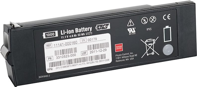 Hjertestarter LP 1000 batteri