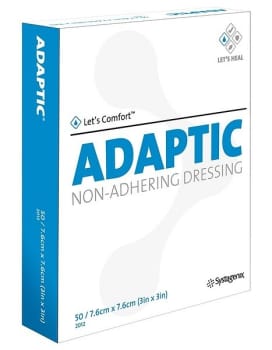 KOMPRESS ADAPTIC SÅRKONTAKTL VASELIN 12,7X22,9CM