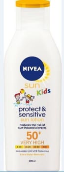 Solkrem Nivea Protect&Sensitive SPF50+