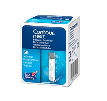 Contour Next glucose teststrimler
