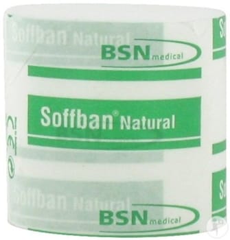 Gipspolstring natural Soffban grønn 5cmx2,7m