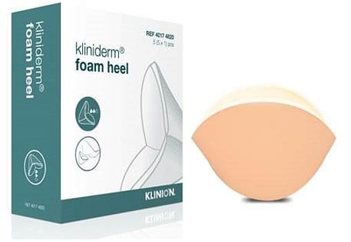 Bandasje skum Kliniderm foam hæl