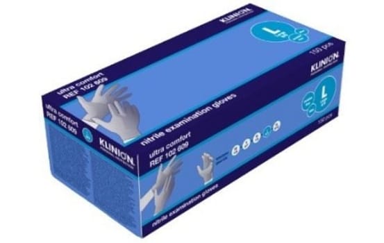 Hanske nitril Klinion Ultra Comfort kort L
