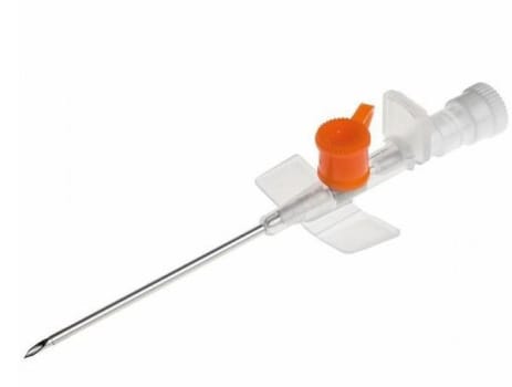 Kanyle BD Venflon IV 14G 2x45mm orange