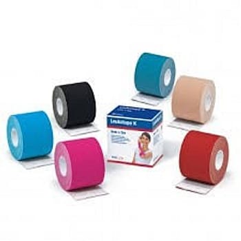 Leukotape k 5cmx5m blå kinesiotape