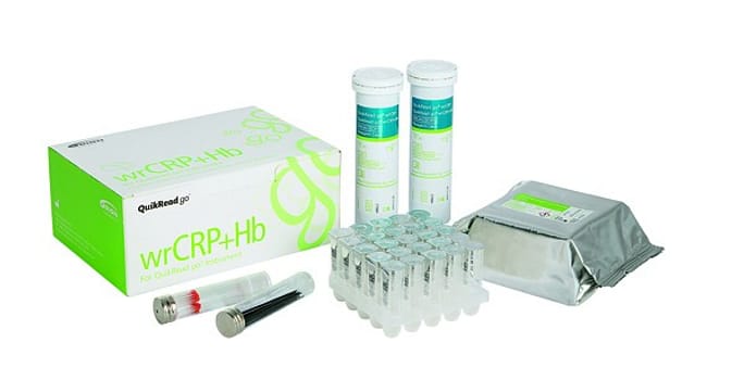 QuikRead GO test wrCRP+Hb kit