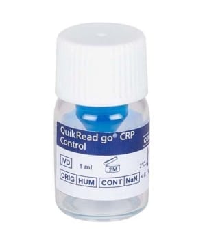 QuikRead Go CRP kontroll normal 1ml blå
