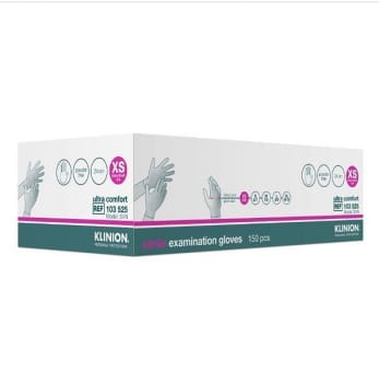 Hanske nitril Klinion Ultra Comfort kort XS hvit