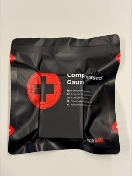 NorAid Komprimert Gasbind - Z-foldet