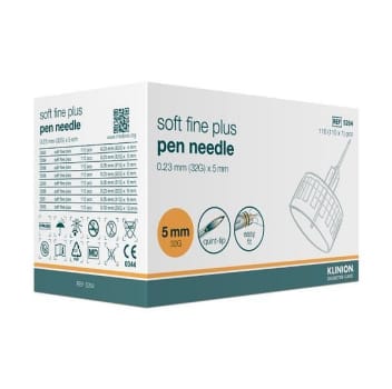 Pennekanyle Klinion Soft Fine Plus 0,23 mm 32G x 5 mm