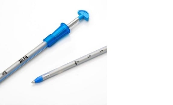 Thoraxdren m/trokar ch 16 25cm