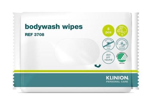 Våtklut Klinion Bodywash nøytral 8pk