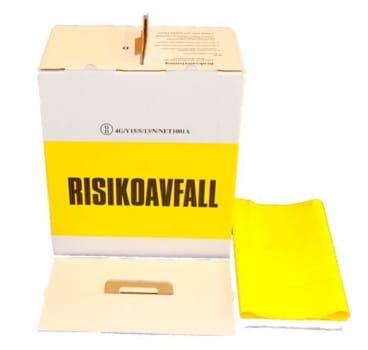 Risikoavfallseske 44l