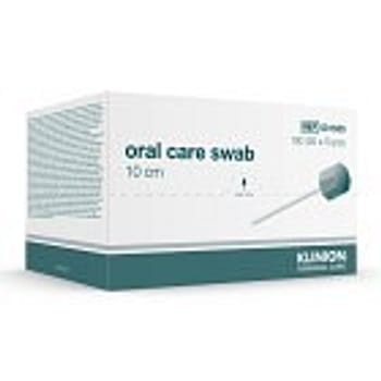 Munnpensel Swab Klinion Plastpinne 10 cm Rosa 5 stk