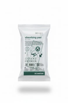 Klinion absorberende pute, 24 cm x 13 cm