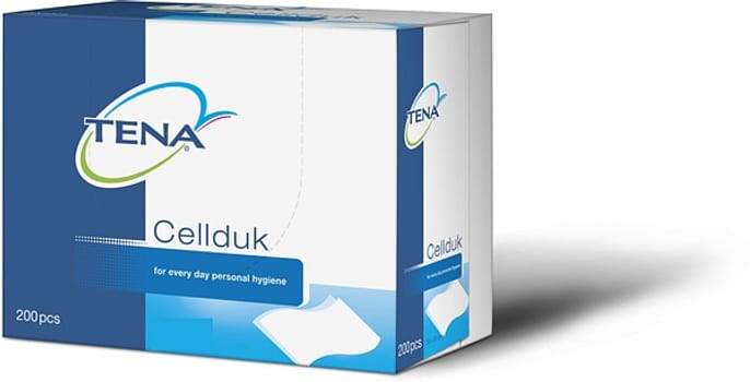 Vaskeklut Tena Cellduk 25x33cm