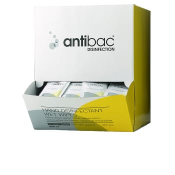 Hånddesinfeksjon Antibac 85% våtserv enkeltpakket