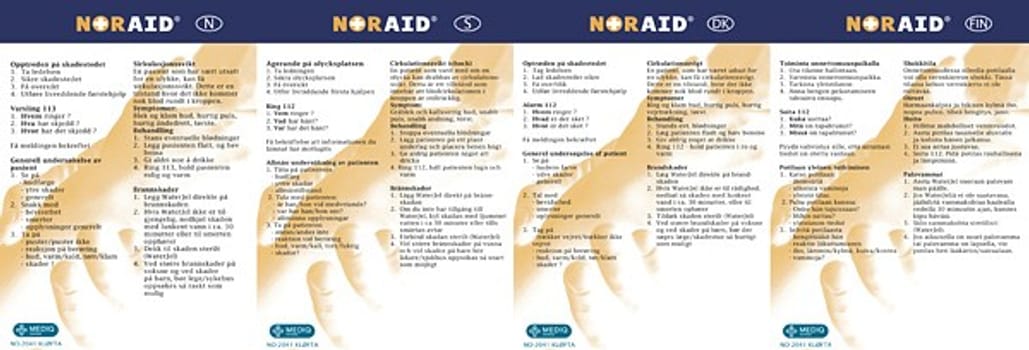 NorAid førstehjelpsinstruksjon nordisk