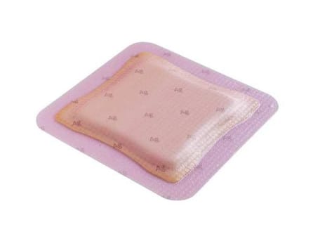 Bandasje sølv skum Allevyn AG Adhesive 10x10cm