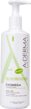 Hudlotion Aderma Exomega 400ml m/pumpe