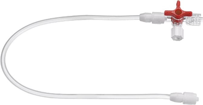 Mellomstykke kran/han til nefrostomi 30cm