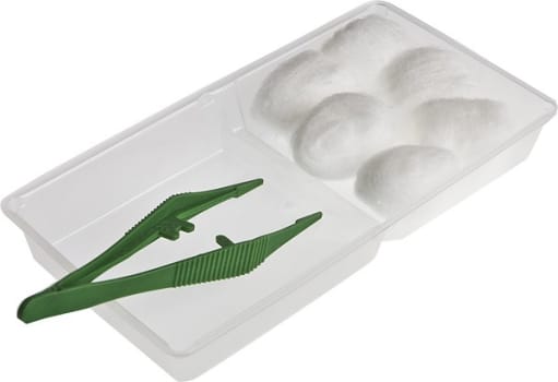 Vaskesett blodbank m/bomullsdotter 50pk