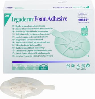 Bandasje skum 3M Tegaderm Foam Adhesive Mini Oval