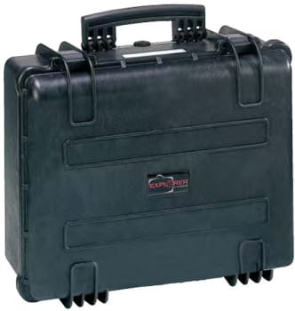 Koffert Explorer m/skum 52x43,5x23cm sort