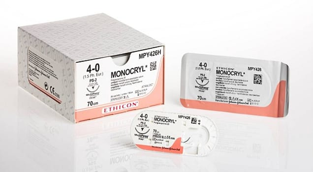Sutur Monocryl Y3218H 4-0 JB-1 70cm fiolett