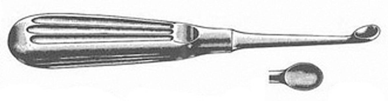 Skarp skje nr 00 Volkmann 17cm