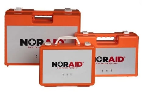 Førstehjelp NorAid koffert m/innhold liten NO
