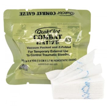 Blodstopper kompress QuikClot combat gauze Z-Fold
