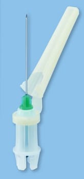 Kanyle Safety 21G 0,8mm + kanyleholder grønn