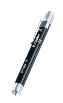 Pennlykt Ri pen 2stk AAA batterier sort