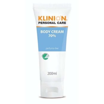 Hudkrem Klinion fet krem 70% 200ml