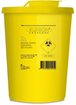 Kanylebøtte Klinion Easycare 2,0l