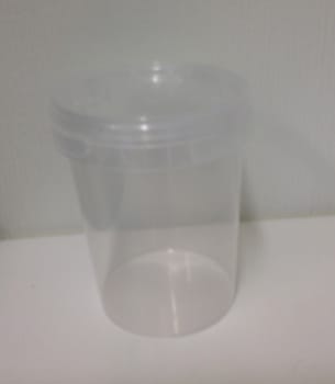 Preparatbeger lokk 95mm til 520ml og 280ml klar