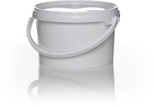 Preparatspann 2,5 ltr hvit, uten lokk