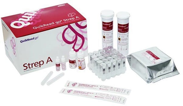 QuikRead Go Strep A kit