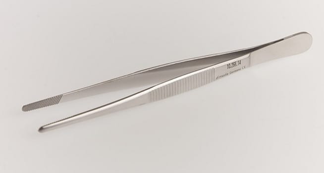 Pinsett anatomisk grov 14,5cm