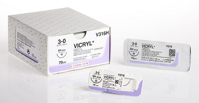Sutur Vicryl V310H 4-0 SH-1 70cm