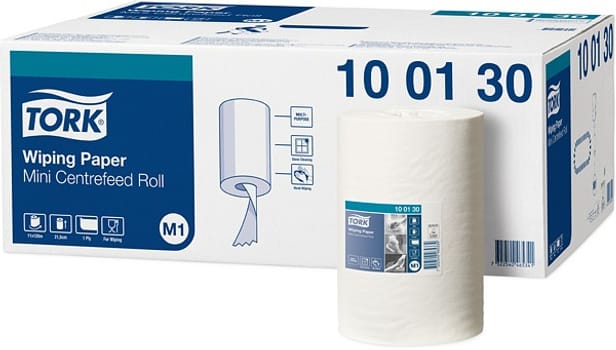 Håndtørkepapir Tork Std mini M1 1-lag 120m
