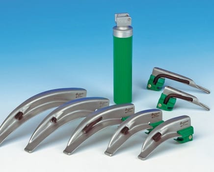 Laryngoskopblad Mac 2 metall engangs