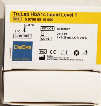 InnovaStar HbA1c kontroll Level 1 0,25ml