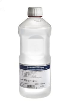 Saltvann Nacl skyllevæske 0,9% 1000ml